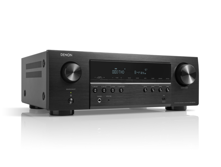 Front view of Denon AVR-S670H 5.2 channel AV receiver