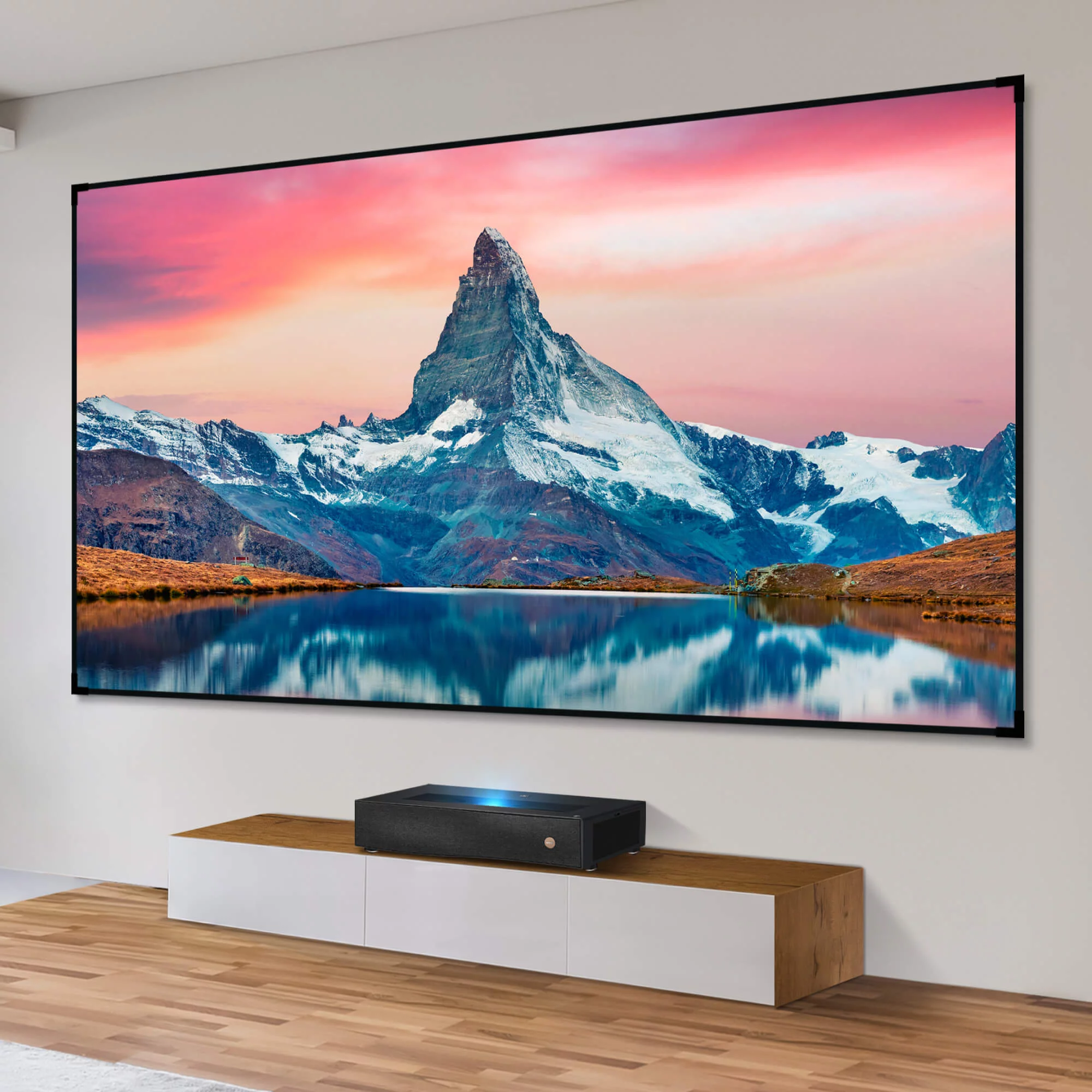 BenQ V5010i 4K UHD Ultra Short Throw RGB Laser TV Projector 3 ORwins Luxury Home Theater Installation in Jodhpur & Jaipur BenQ V5010i 4K UHD Ultra Short Throw RGB Laser TV Projector - Image 3